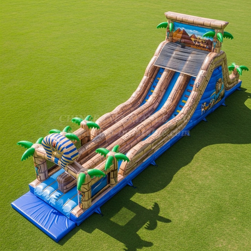 T8-8921 Egypt Inflatable Dry Slide