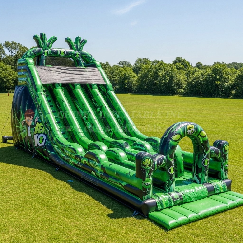 T8-8956 Ben 10 Inflatable Slide