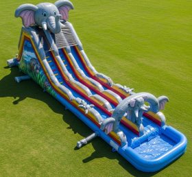 T8-8984 Elephant Inflatable Slide