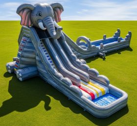 T8-8987 Elephant Inflatable Water Slide