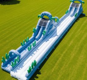 T8-8994 Ocean Theme Inflatable Water Slide