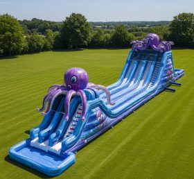 T8-8995 Octopus Inflatable Water Slide