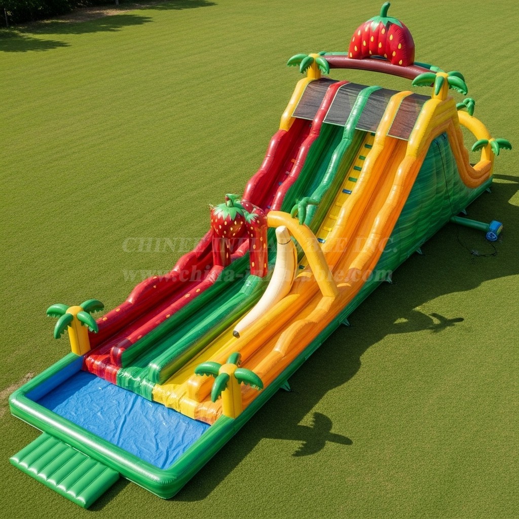 T8-8997 Fruit Theme Inflatable Water Slide