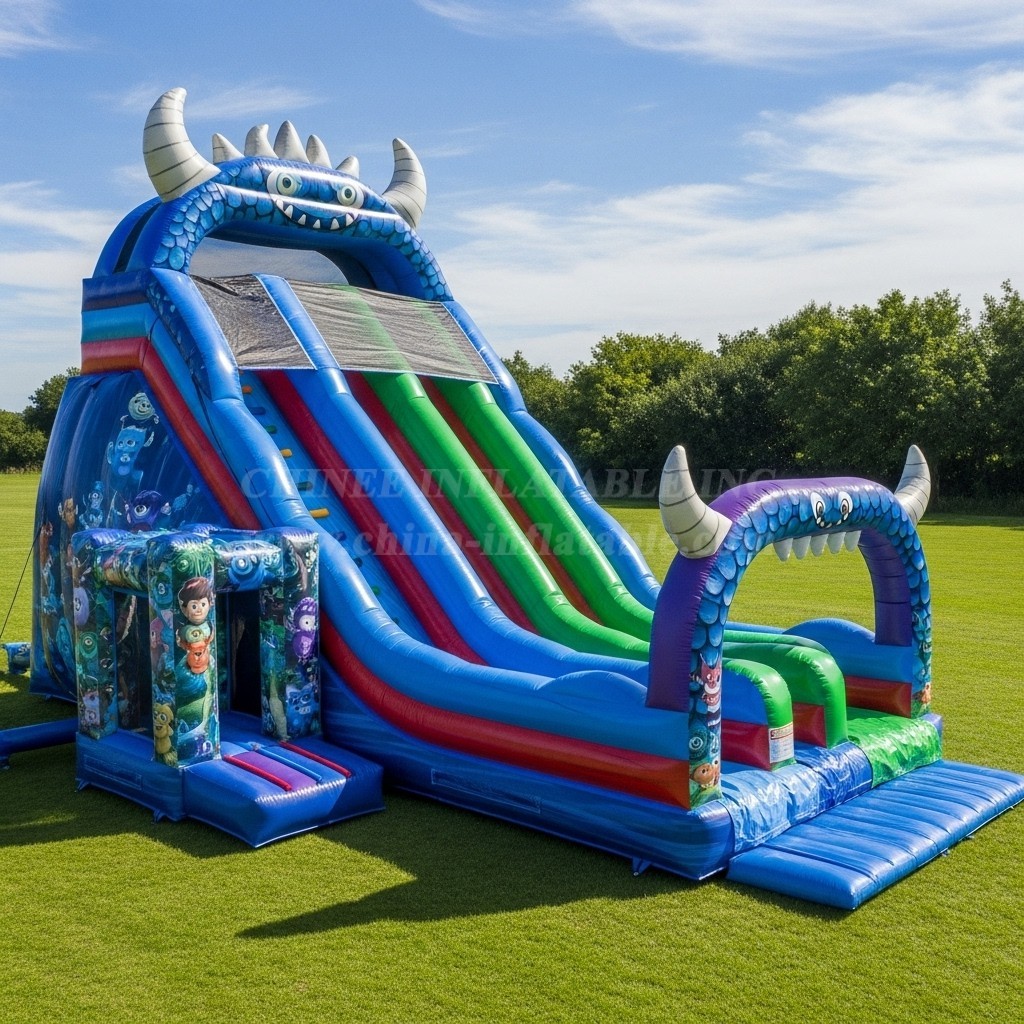 T8-9013 Monster Inflatable Slide