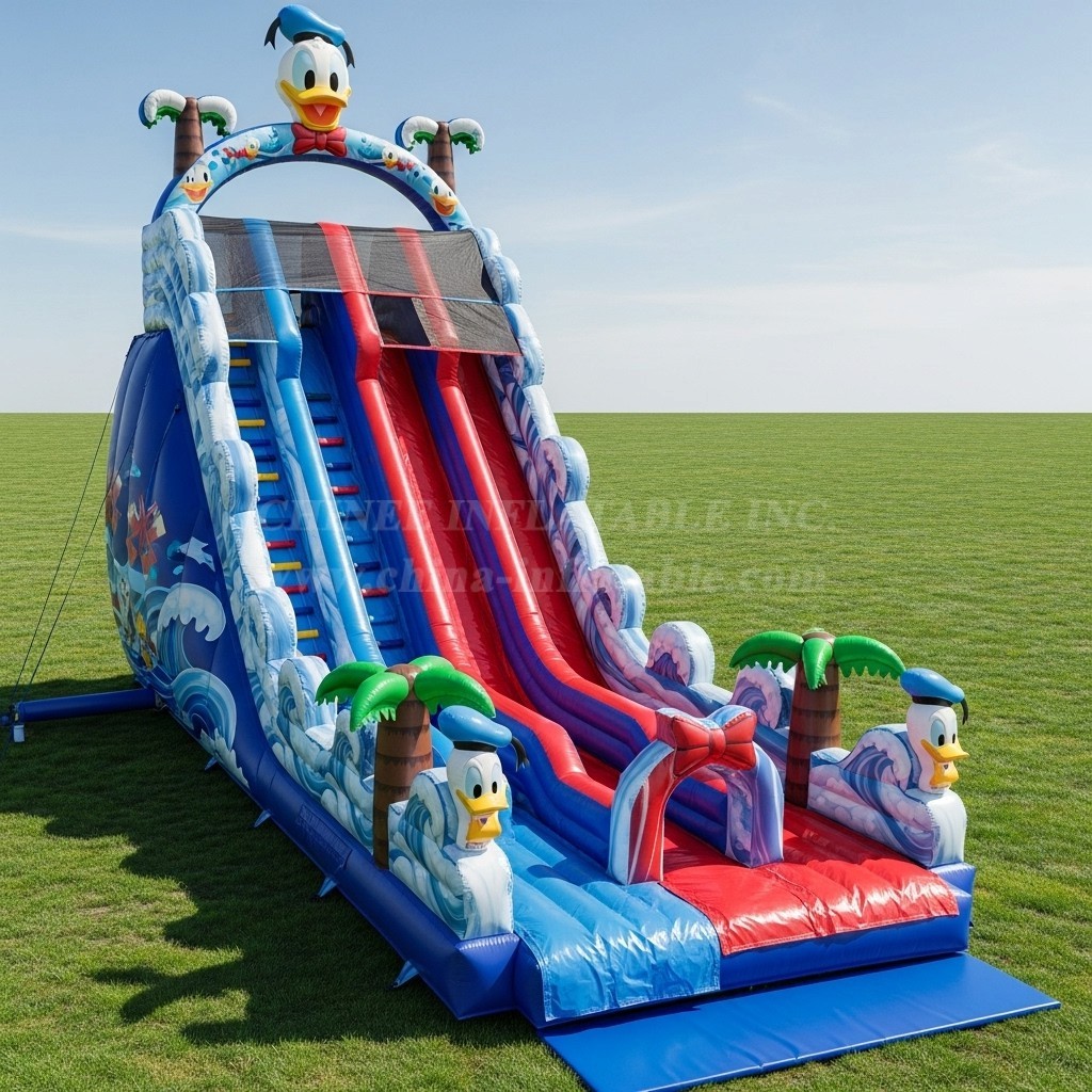 T8-9015 Donald Duck Inflatable Slide