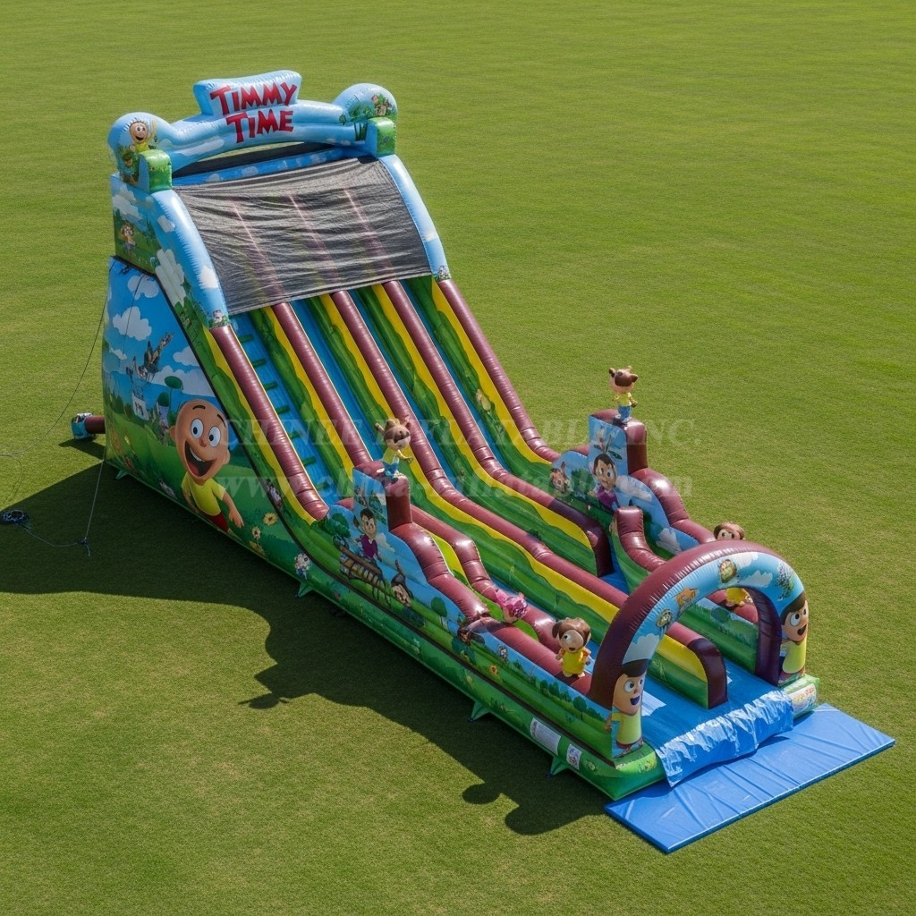 T8-9016 Timmy Time Inflatable Slide