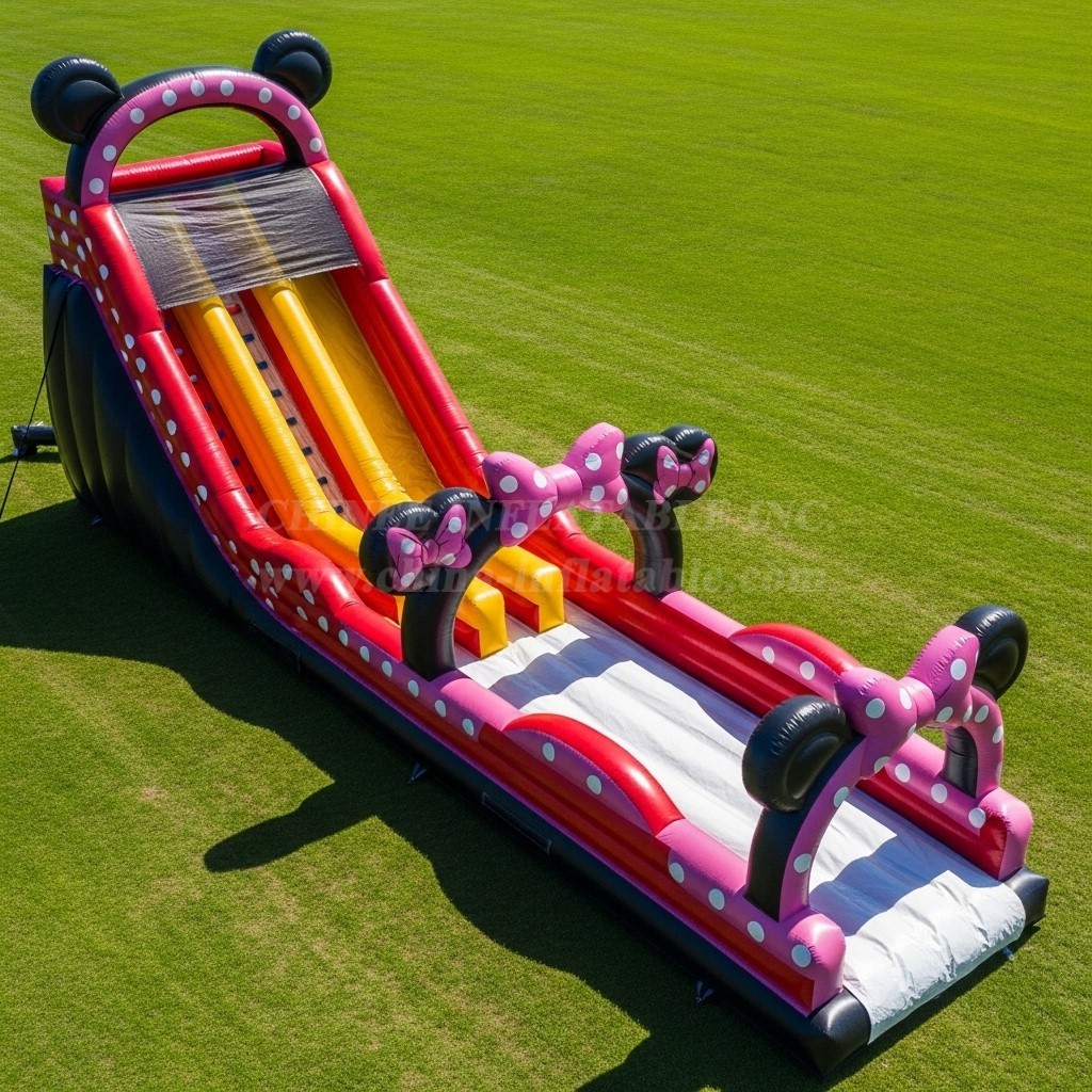 T8-9027 Minnie Mouse Inflatable Slide