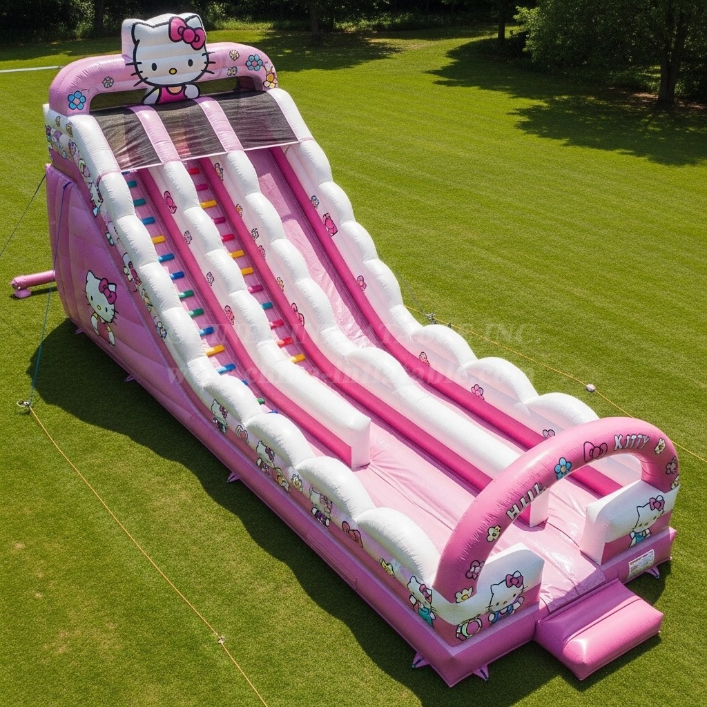 T8-9028 Hello Kitty Inflatable Slide
