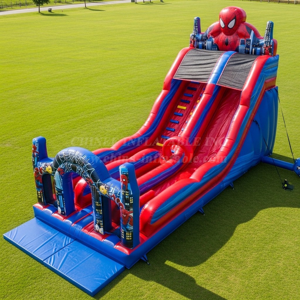 T8-9033 Spider-Man Inflatable Slide