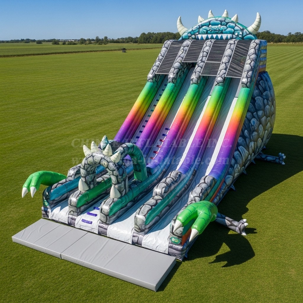T8-9036 Monster Inflatable Slide