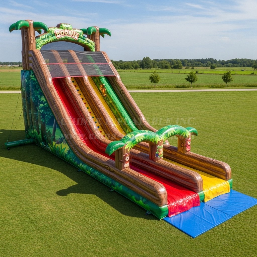 T8-9046 Boonie Inflatable Dry Slide