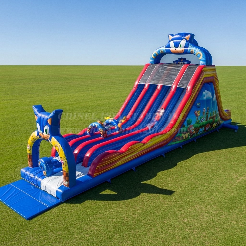 T8-9065 Sonic Inflatable Slide