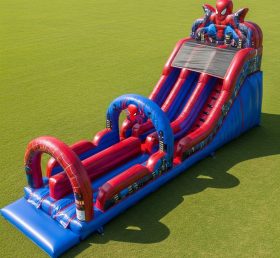 T8-9077 Marvel Spider-Man Theme Inflatable Slide