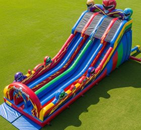 T8-9078 Power Rangers Inflatable Slide