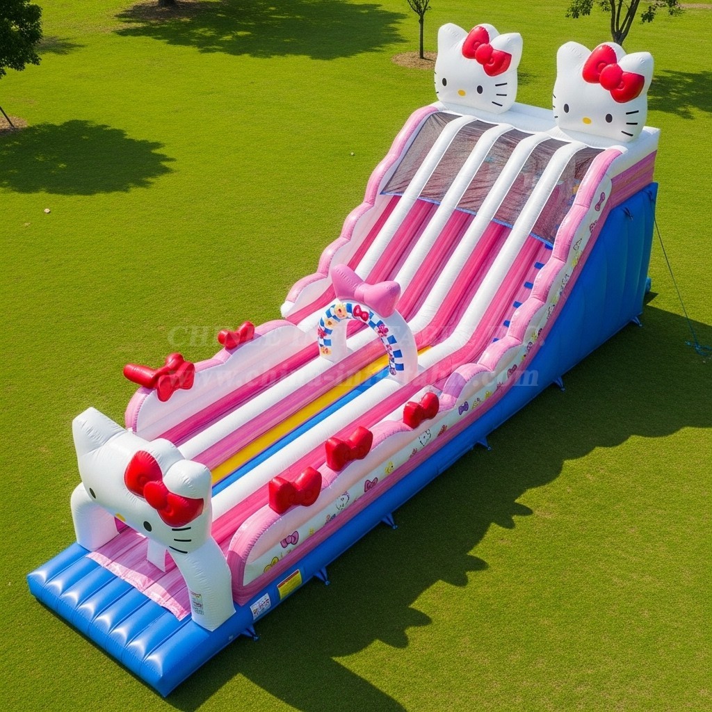T8-9115 Hello Kitty Inflatable Slide