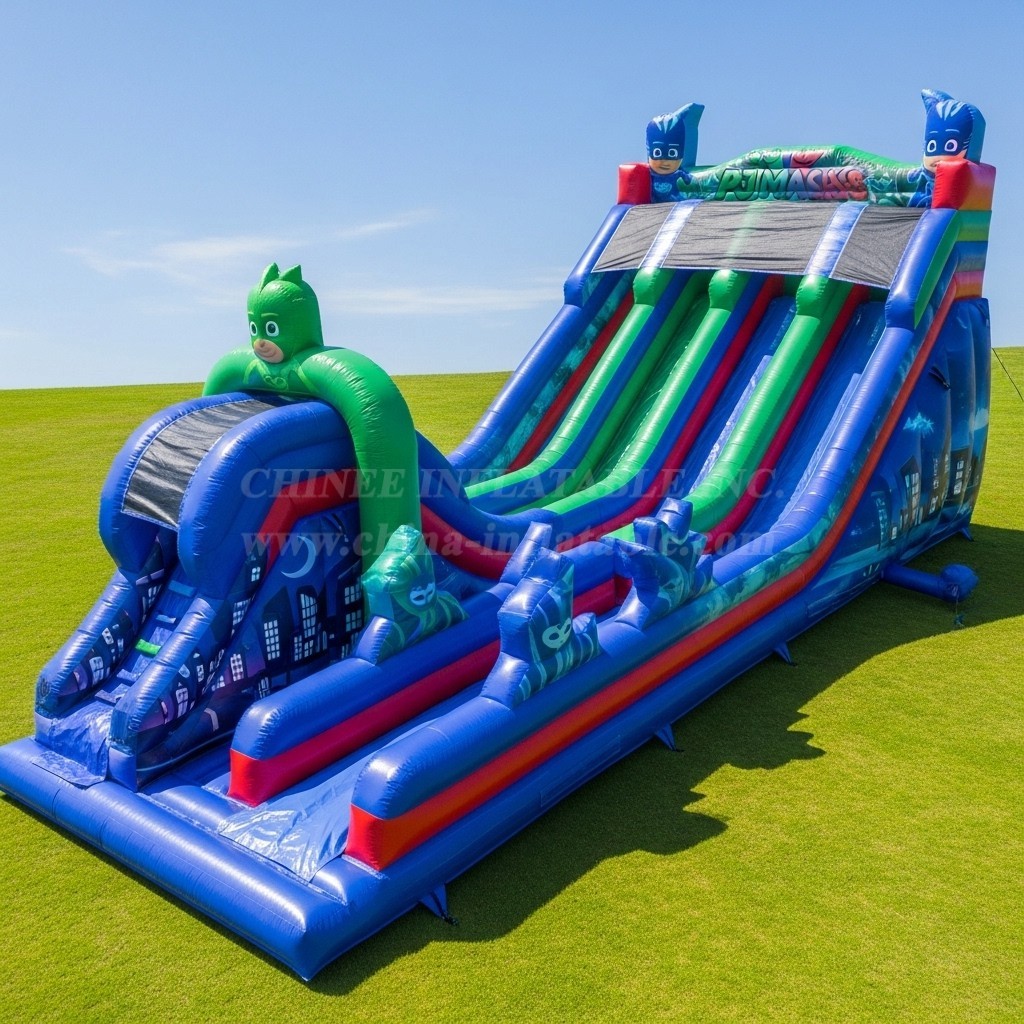 T8-9131 PJ Masks Inflatable Slide
