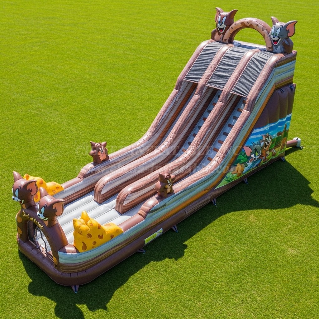 T8-9135 Tom and Jerry Inflatable Slide