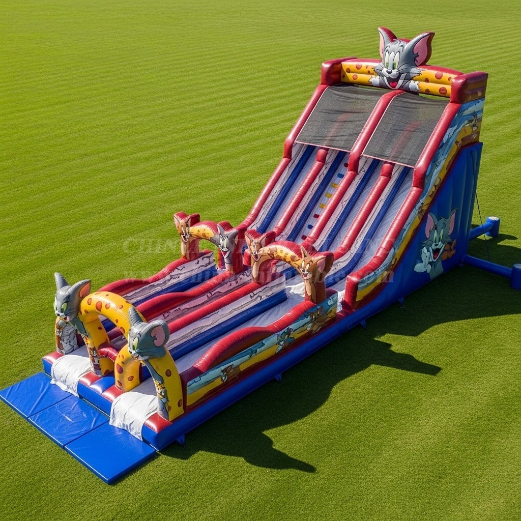 T8-9138 Tom and Jerry Inflatable Slide