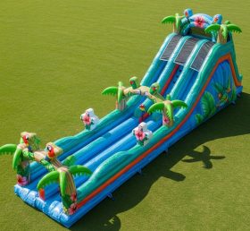 T8-9153 Tropical Inflatable Slide