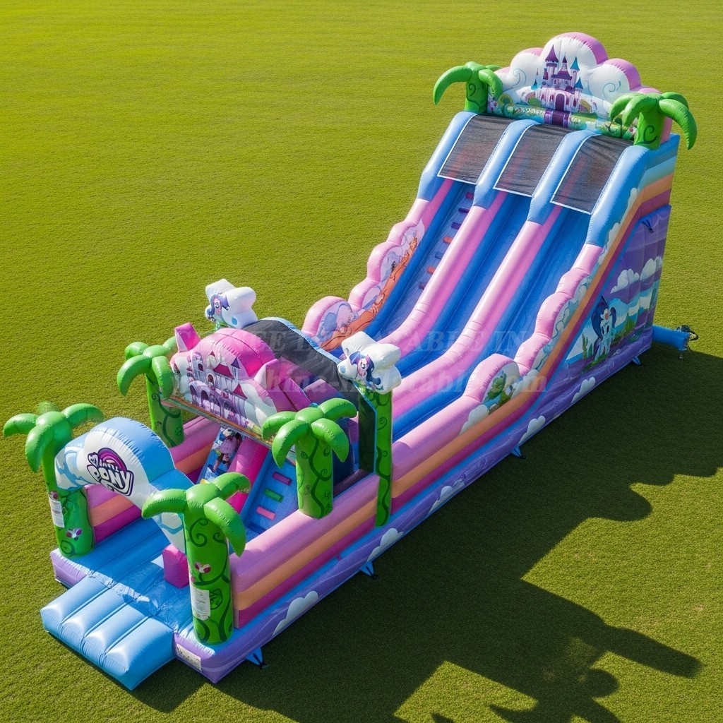 T8-9161 My Little Pony Inflatable Slide