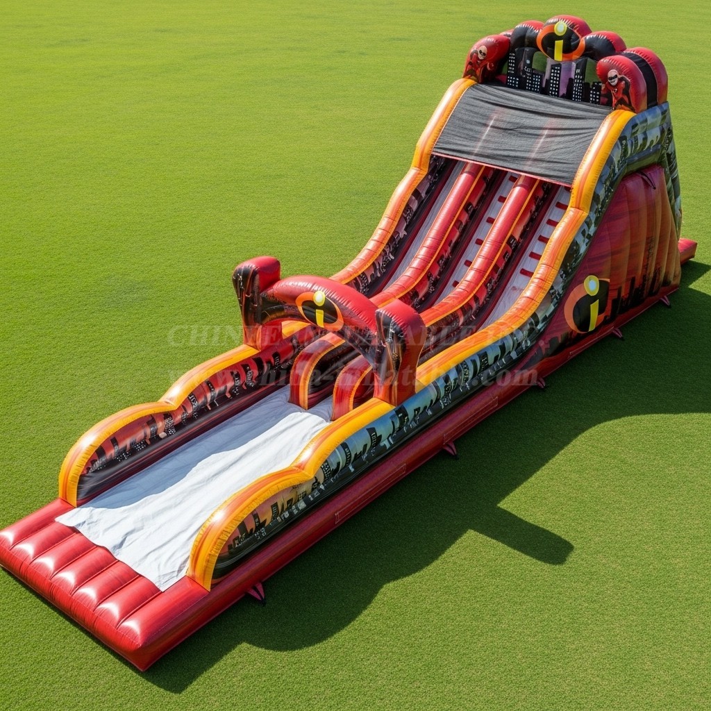 T8-9194 The Incredibles Inflatable Slide