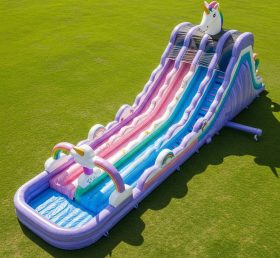 T8-9252 Unicorn Inflatable Water Slide