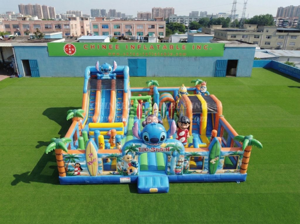 GF3-473 Lilo & Stitch Theme Inflatable Park