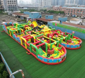 CR2-136 Super Mario Theme Challenging Run Giant Inflatable Obstacle Courses