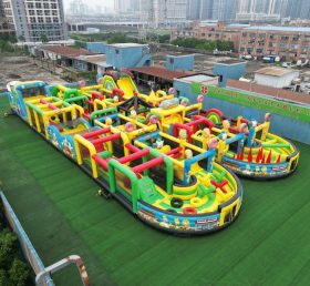 CR2-147 The Simpsons Theme Challenging Run Giant Inflatable Obstacle Courses