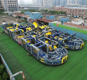 CR2-15 Batman Theme Challenging Run Giant Inflatable Obstacle Courses