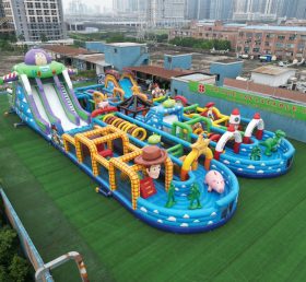 CR2-155 Toy Story Theme Challenging Run Giant Inflatable Obstacle Courses