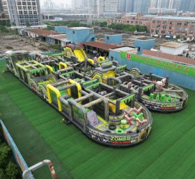CR2-168 Zombie Theme Challenging Run Giant Inflatable Obstacle Courses