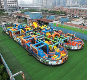 CR2-171 Zootopia Theme Challenging Run Giant Inflatable Obstacle Courses