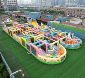CR2-192 Easter Theme Challenging Run Giant Inflatable Obstacle Courses