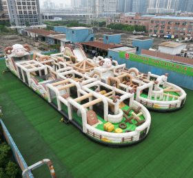 CR2-235 Sheep Theme Challenging Run Giant Inflatable Obstacle Courses