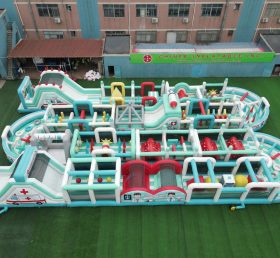 CR2-305 Hospital Theme Challenging Run Giant Inflatable Obstacle Courses