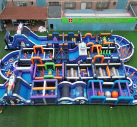 CR2-329 Space Theme Challenging Run Giant Inflatable Obstacle Courses