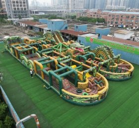 CR2-33 Crocodile Theme Challenging Run Giant Inflatable Obstacle Courses
