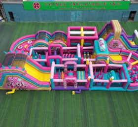 CR2-399 L.O.L. Surprise Theme Challenging Run Giant Inflatable Obstacle Courses