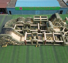 CR2-406 Military Style Theme Challenging Run Giant Inflatable Obstacle Courses