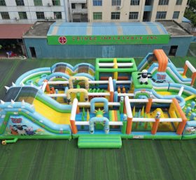 CR2-454 Timmy Time Theme Challenging Run Giant Inflatable Obstacle Courses