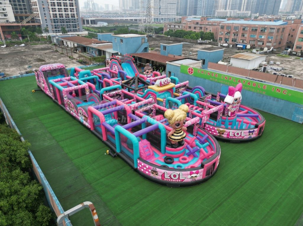 CR2-61 L.O.L. Surprise Theme Challenging Run Giant Inflatable Obstacle Courses