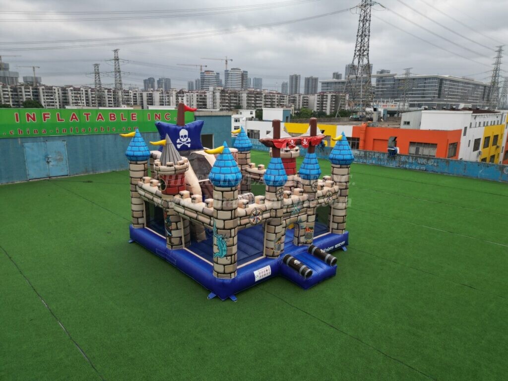 T5-3038 Pirates Theme Inflatable Castles