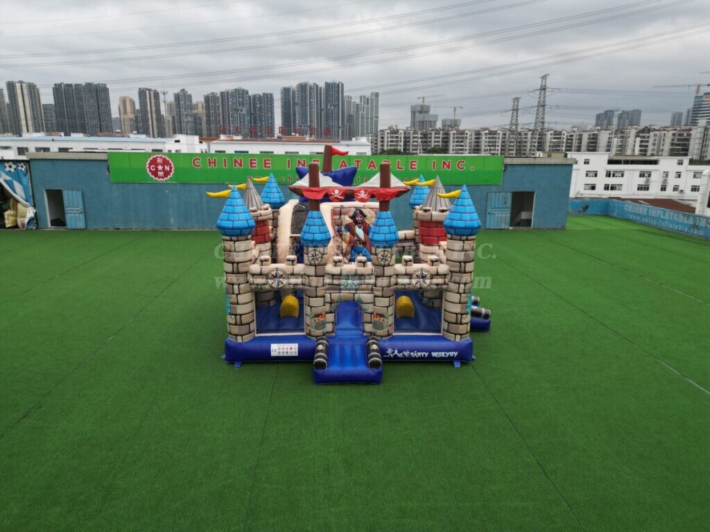 T5-3038 Pirates Theme Inflatable Castles