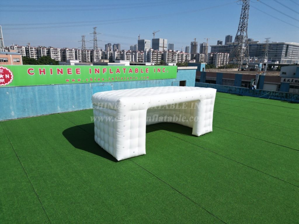 Tent1-5200 Pure White Inflatable Cube Tent