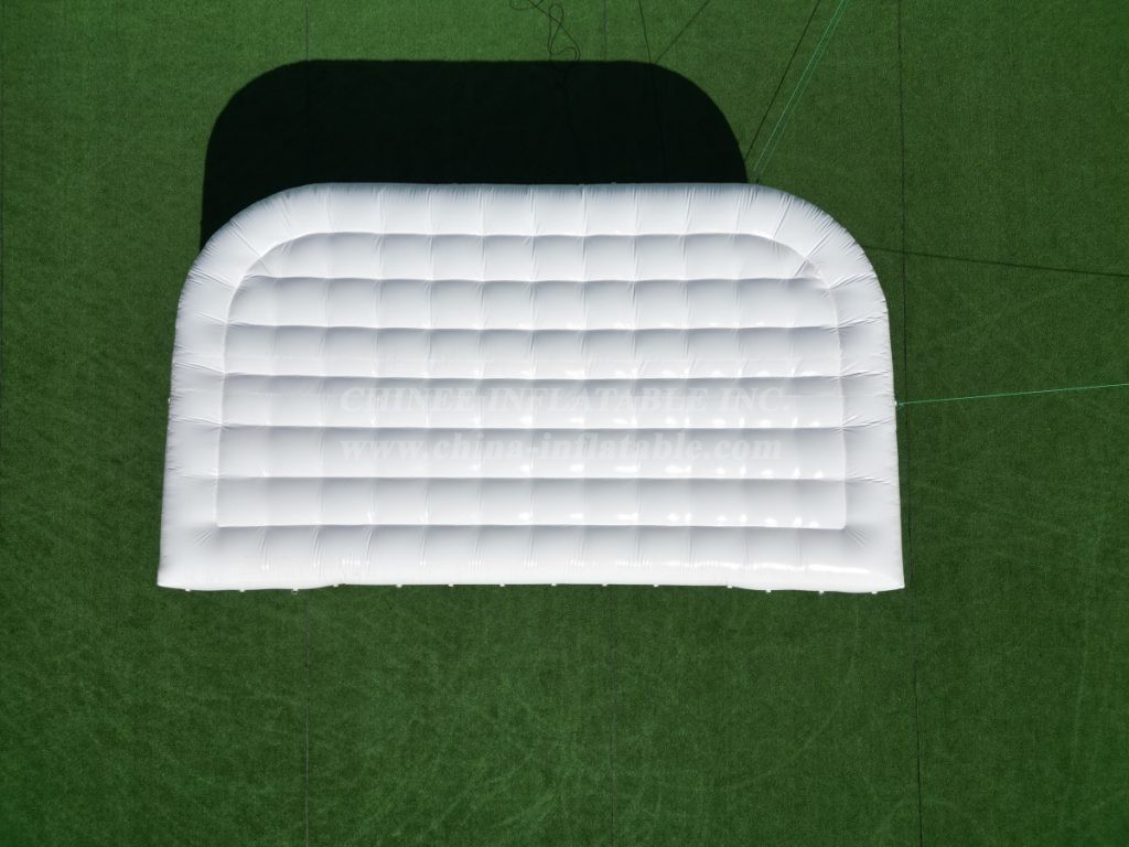 Tent1-5200 Pure White Inflatable Cube Tent