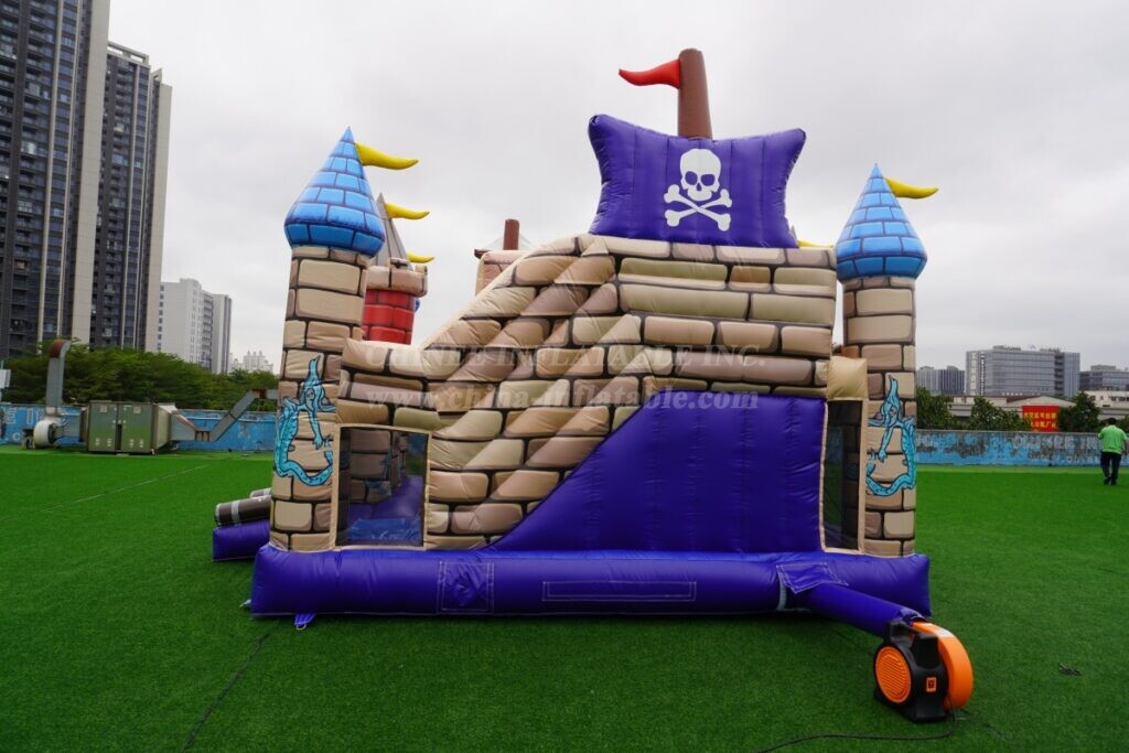 T5-3038 Pirates Theme Inflatable Castles