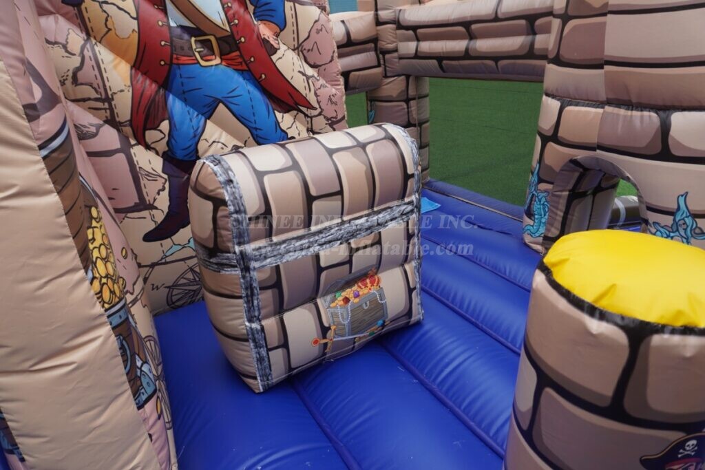 T5-3038 Pirates Theme Inflatable Castles