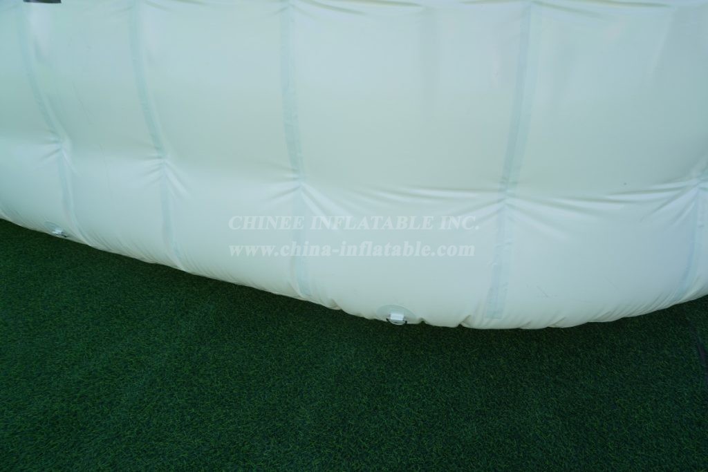 Tent1-5200 Pure White Inflatable Cube Tent