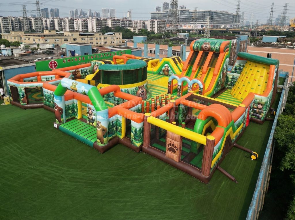 GF3-118 Boonie Bears Theme Inflatable Park